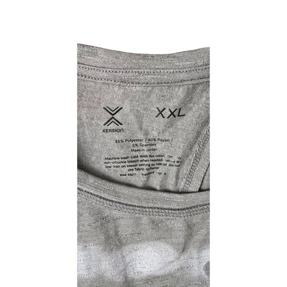 Xersion Gray Long Sleeve Knot Front Pullover Top Women’s Loose Fit - Picture 9 of 14